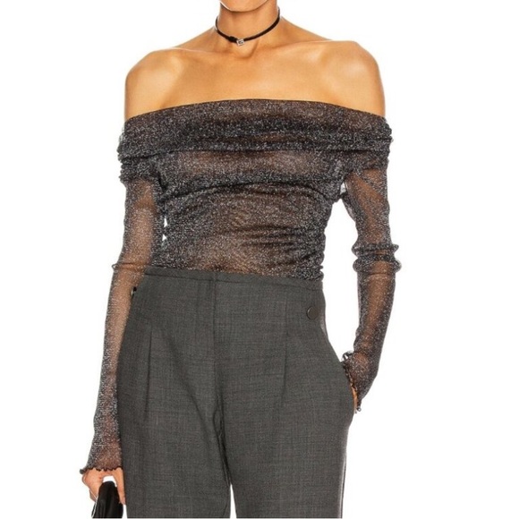Jonathan Simkhai Tops - Jonathan Simkhai Off the Shoulder Top